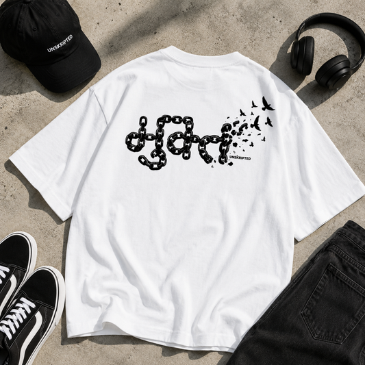 मुक्त Marathi Oversized T-Shirt